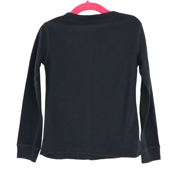 Jack & Nicole Graffiti Guitar Tee Kids 4 Black Indie Casual Long Sleeve Rock NWT - Picture 3 of 7